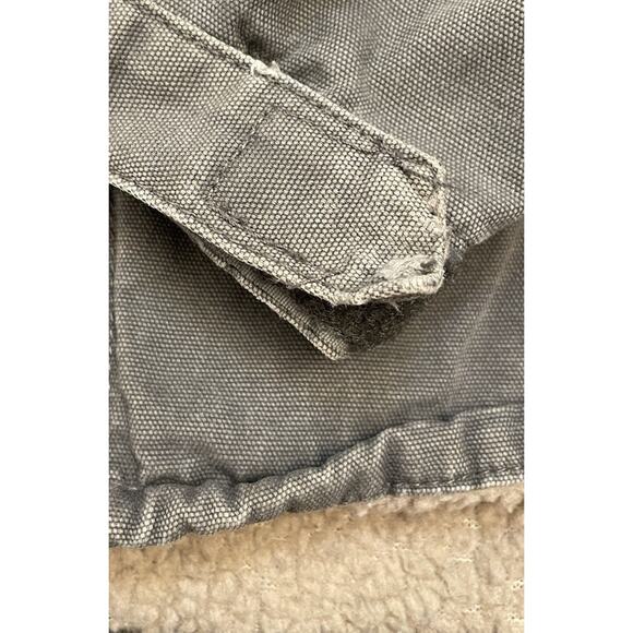 Walls Workwear Jacket Mens Gray Size Large Outdoor Sherpa Lined - Picture 5 of 8